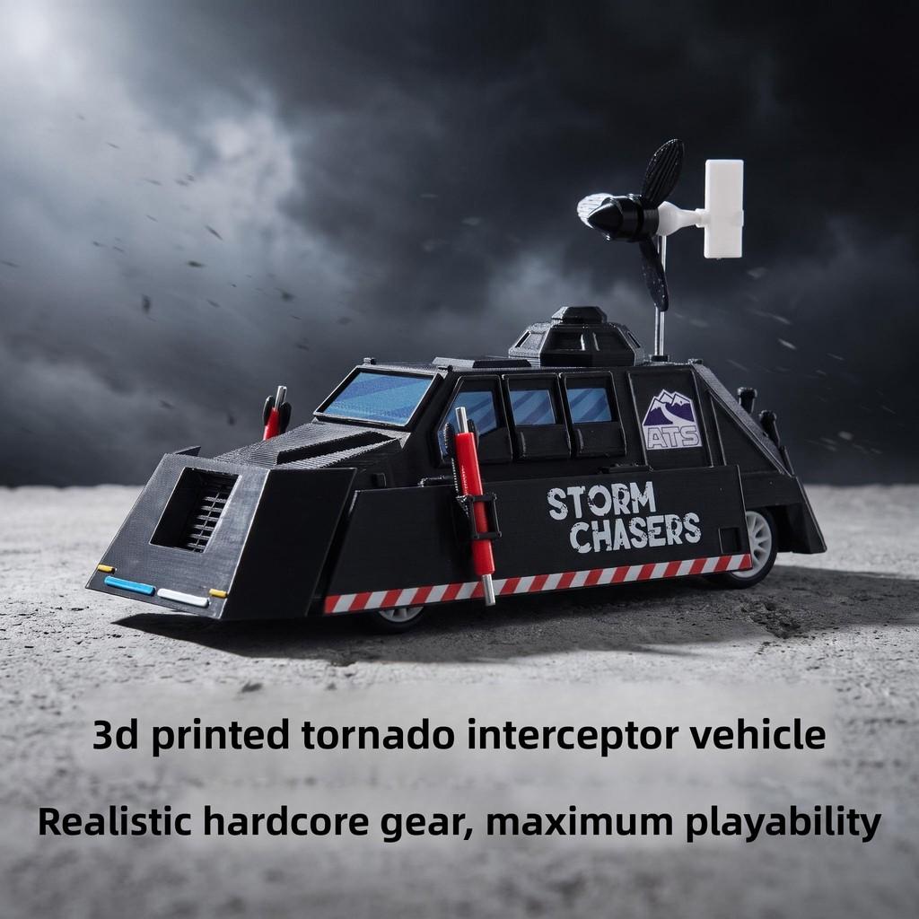 Model auta Storm Chaser Tiv2 s pohyblivými koly pro sběratele