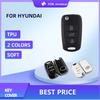 TPU Araba Anahtarı Durum Kapak KIA Sportage Rio 3 Soul Optima Ceed Pro K5 K2 Pride Hyundai I20 I30 Ix20 Ix25 Ix35 Elantra Accent