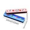 1PC Children's Harmonica, Creative Kindergarten Music Teaching Aids, Primary School Students Learn To Play Musical Instruments, Wooden Harmonica Toys