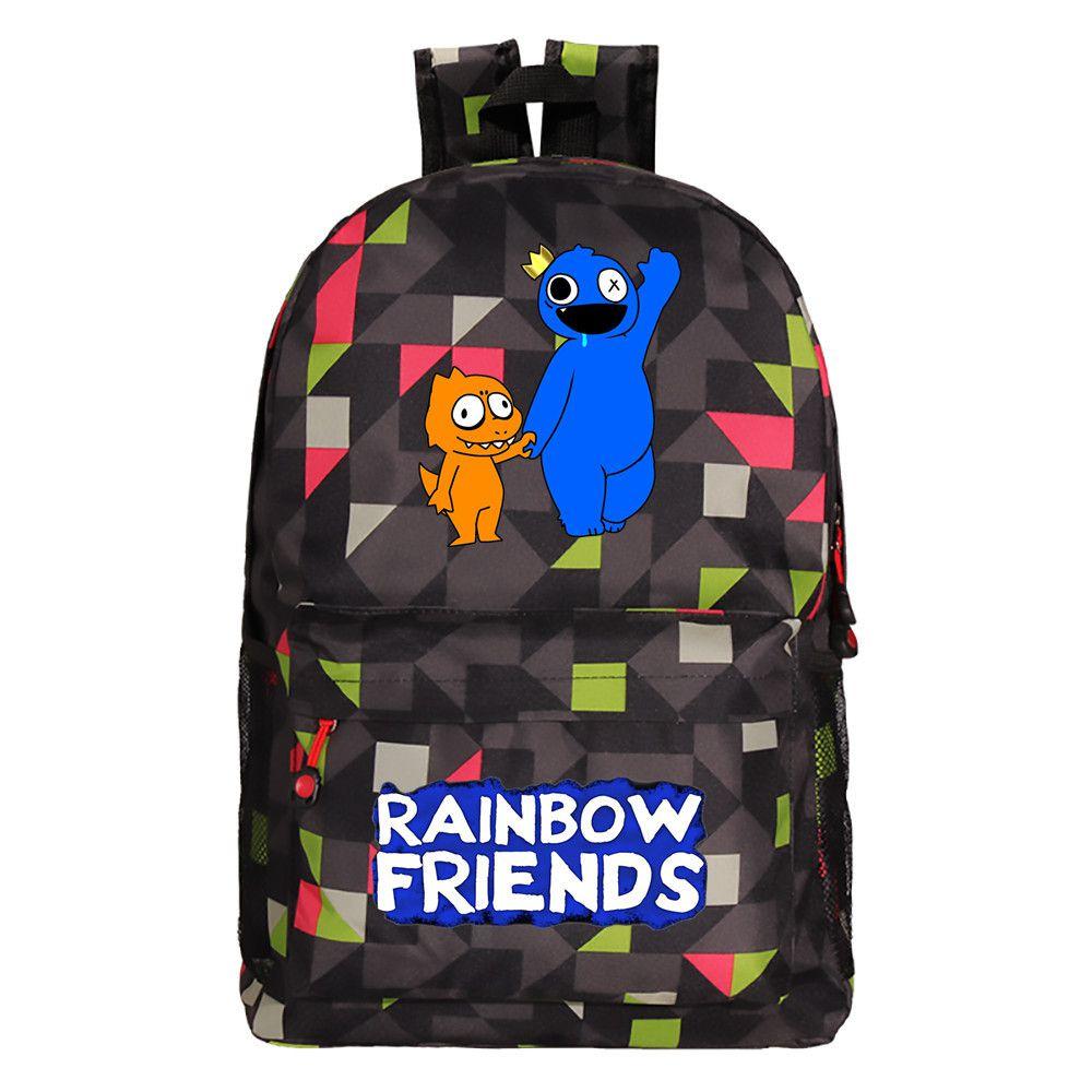 Roblox Rainbow Friends Large Capacity Student Backpack Bag Book