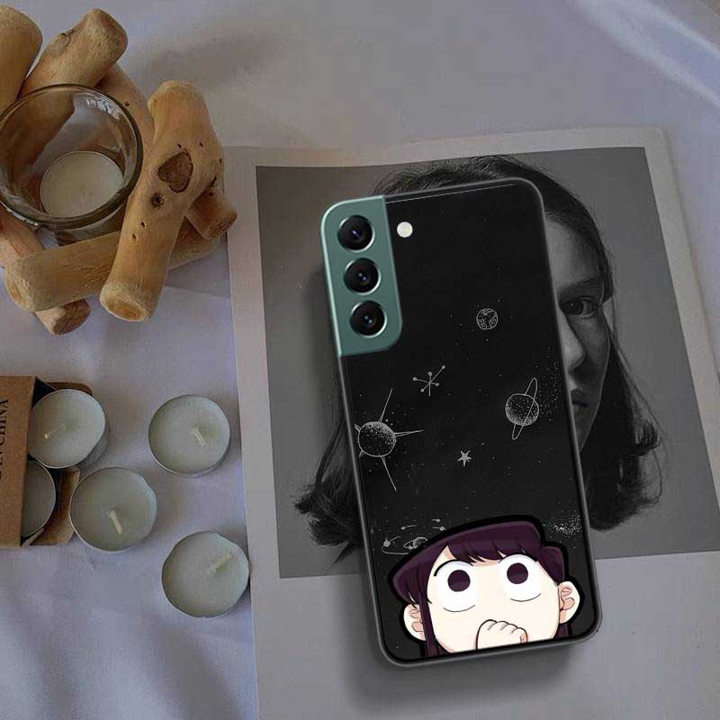 Anime Komi Shouko Cant Communicate Phone Case For Samsung Galaxy Note 20 Ultra 10 Lite 9 8 M11 M12 M21 M30S M31 M32 M51 M52 J8 J