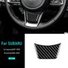For Subaru Crosstrek 2018-2023 Impreza 2017 2018 2019 2020 2021 2022 2023 Soft Carbon Fiber Sticker Accessories Steering Wheel
