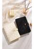 3D Heart Pattern A6 Loose-Leaf Notebook with PU Cover