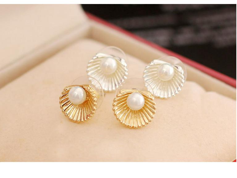 Korean Butterfly & Bowknot Cat's Eye Earrings with Pearl Studs