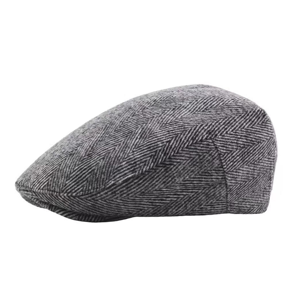 Unisex Artist Beret Hat Retro Peaked Cap Warm Newsboy Caps Autumn Winter Outdoor Leisure Hats Travel Accessories for Women Men