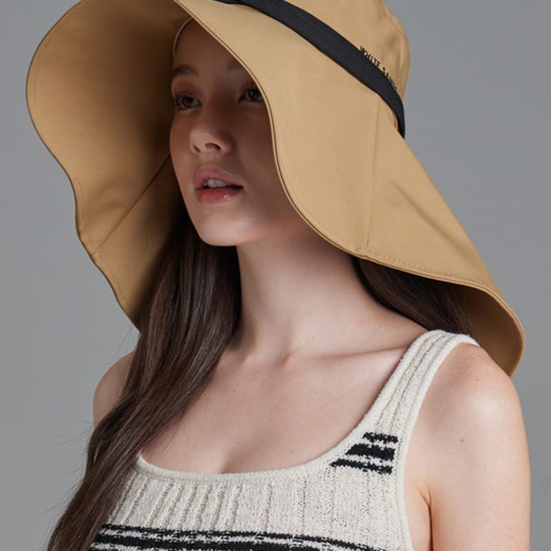 WHITE SANDS Ribbon Bucket Hat Coburg (4 colors)