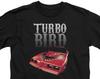 Pontiac Turbo Bird Kids Black Shirts