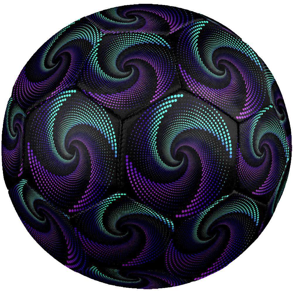 1 pz Pallone da Calcio Vortex Lights Misura 5 Professionale Partita Allenamento Calcio Sportivo Indoor & Outdoor Leggero Durevole c65103