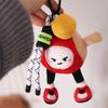 PP Cotton Plush Table Tennis Plush Toy Fluffy Comfortable Table Tennis Doll Pendant Cartoon Hanging Sports Plush Keychain