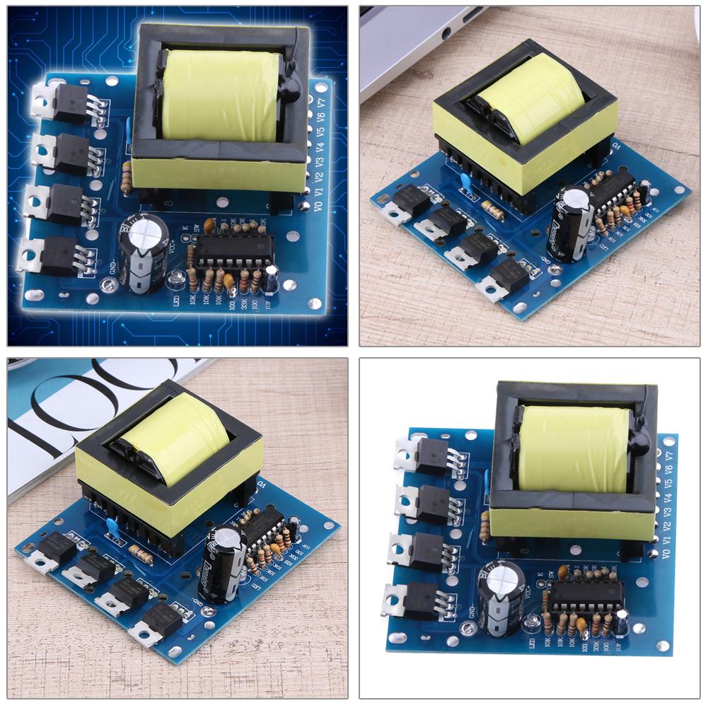 500W Inverter Booster DC-12V-24V To AC-180V-220V-380V Household Battery Inverter  Multi-function Power Supply Accessories