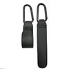 1/2pcs PU Leather Baby Bag Stroller Hook Pram Cart Organizer 360 Degree Rotatable Hook High-quality Crochet Stroller Accessories