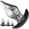 Special Shaped Anal Plug Liquid Silicone Flexible Anal Trainer G-spot Comfort Stimulation for Adults