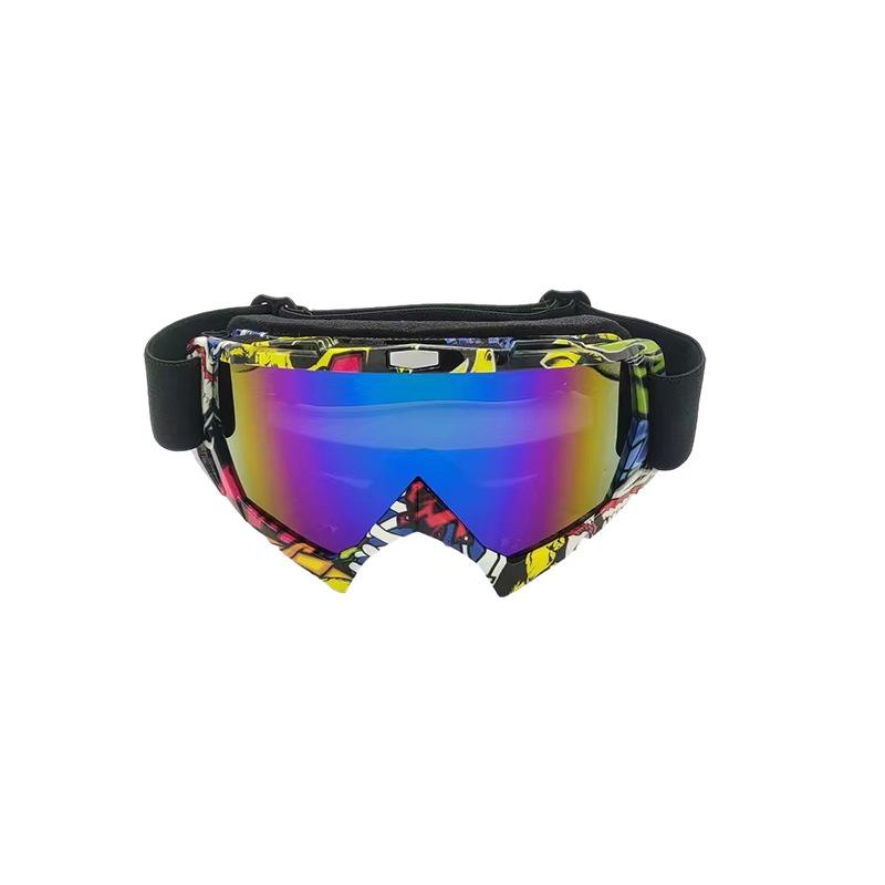 Off-road Motorcycle Protective Glasses, Outdoor Riding Windproof Sand, Bicycle Men's and Women's Face Masks, Goggles