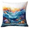 New Fantasy Underwater World Coral Pearl Shell Pillowcase Home Sofa Cushion Cover