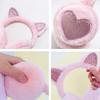 1PC Fashion Solid Earflap Cute Glitter Cat Ear Earmuff Soft Plush Warmer Winter Warm for Women Men Outdoor Cold Protection