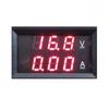 1/3/5PCS DC 100V 10A 0.28" Mini Digital Voltmeter Ammeter 4 Bit 5 Wires Voltage Current Meter Tester Red  Red Dual LED Display
