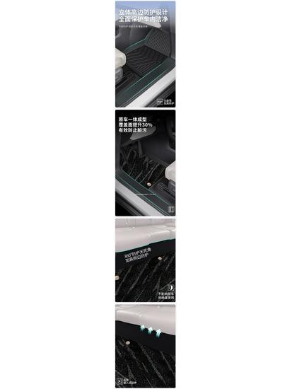 2026 Zhiqi LS6 TPE Full Coverage Starry Sky Floor Mats