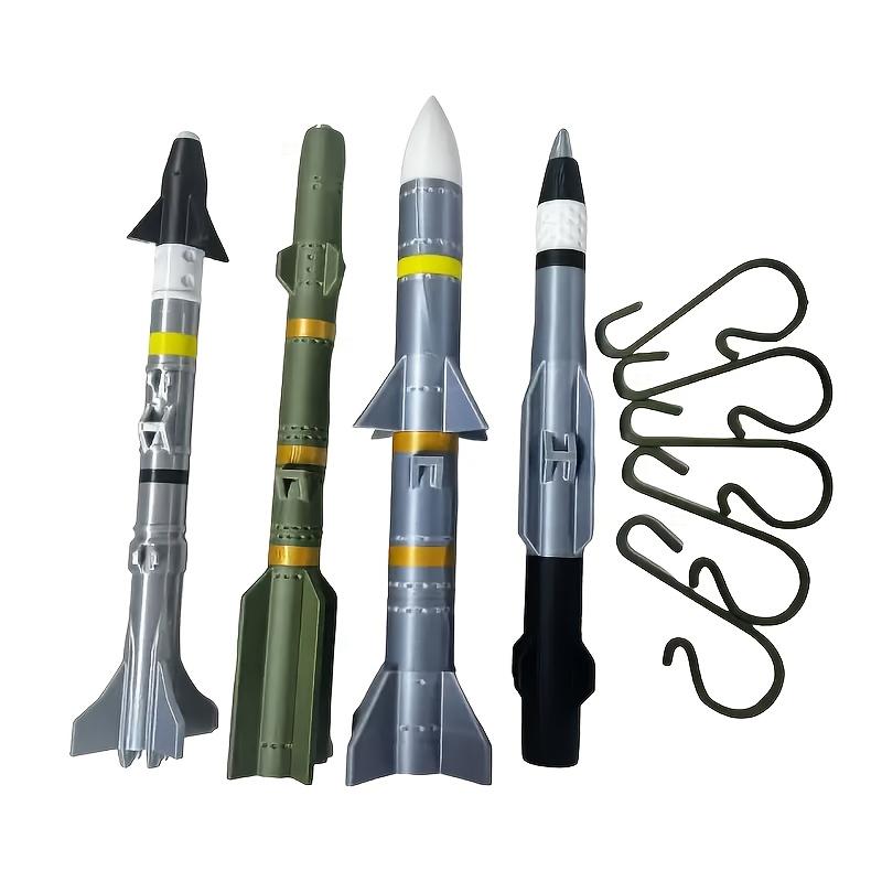 

Набор из 4 шт. Военная модель, Декор для рабочего стола, Ракета PAC-3 AIM-9 AIM-120 Hellfire, Миниатюрное украшение для дома и офиса, Коллекционный подарок