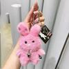Cool Sweet Star Rabbit Plush Keychain Korean Style Doll Charm Cute Cute Kawaii Creative Gift For Girls Kids Birthday Present