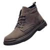 Martin boots British style shoes fashion snow boots shoes lightweight platform casual mid-top short boots men's shoes