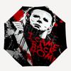 1pc Michael Myers I Came Back Home Automatic Open Close Umbrella with 8-Rib Windproof Canopy Compact Portable Travel Umbrella10293