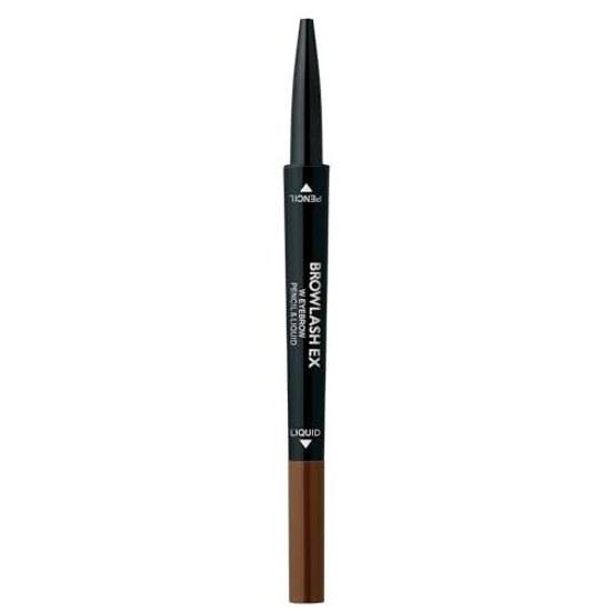 Brow Lash EX Water Strong W Eyebrow (Pencil Liquid) Natural Brown Pencil Liquid Beautiful Brows Long-lasting Smudge-proof