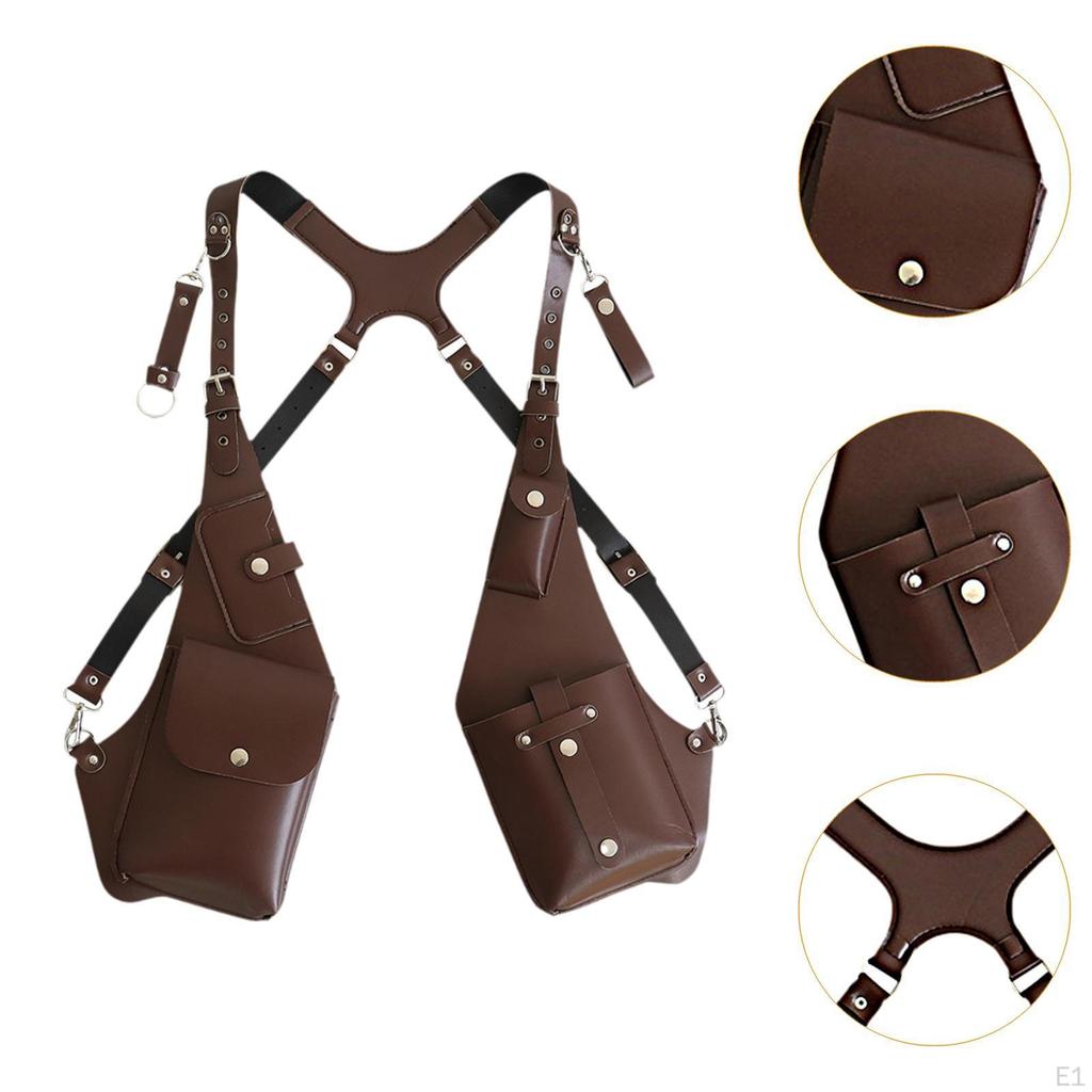 Underarm Shoulder Bag Double Pouch for Running Women Men Travel Outdoor