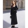 Demana Winter Knit Faux Two-Piece Cardigan & Skirt Set