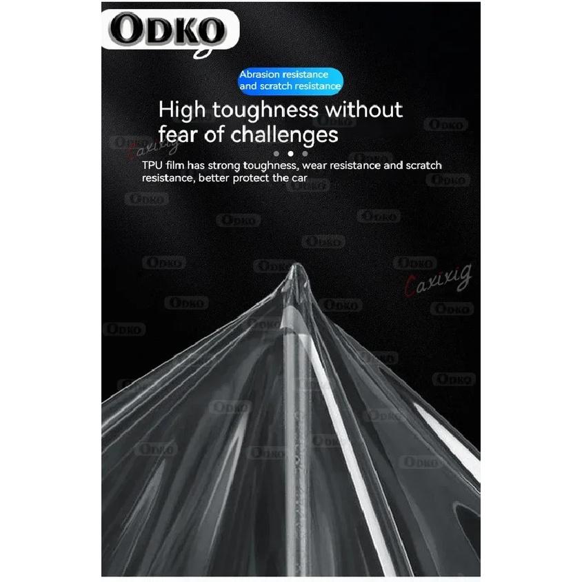 For Li AUTO LIXIANG L7/L8/L9 - Car interior Accessories film transparent TPU Gear Panel Center Console Resist film refit