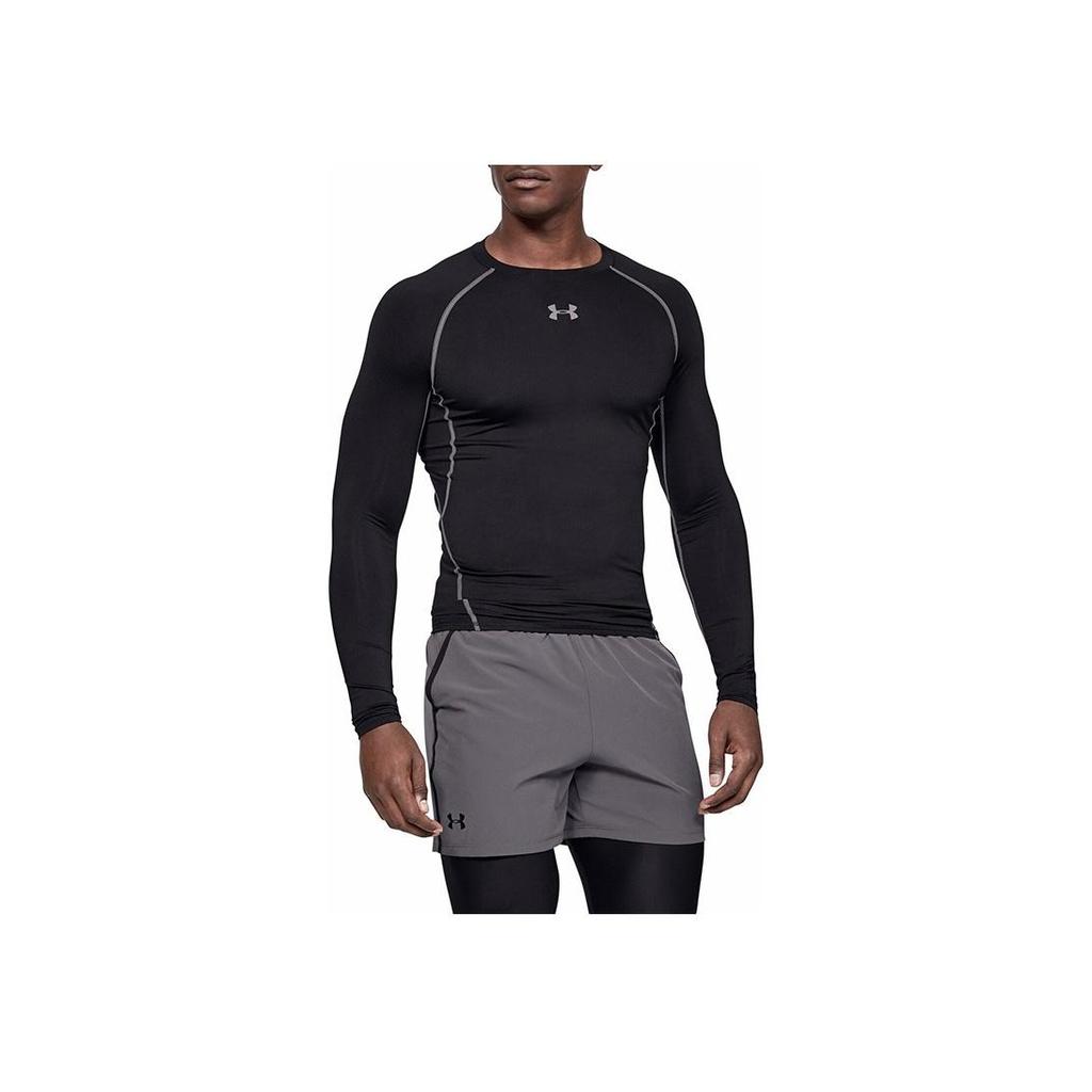 Under Armour HeatGear Compression Training Shirt Men Black 1257471-001