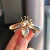 Creative Cute Honey Bee Brooch Fashion Rhinestone Women Vintage Enamel Animal Brooch