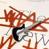 1/6 Plush Doll Mini Guitar Model Mini Doll Electric Guitar Doll Musical Instruments  Scene Model