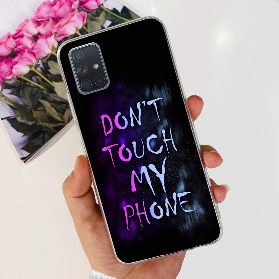Custodia per Samsung Galaxy A31 A41 A51 A71 Custodia Dipinta Moda Carina Custodia Morbida in TPU per Samsung A31 A41 Galaxy A51 A71 Bumper