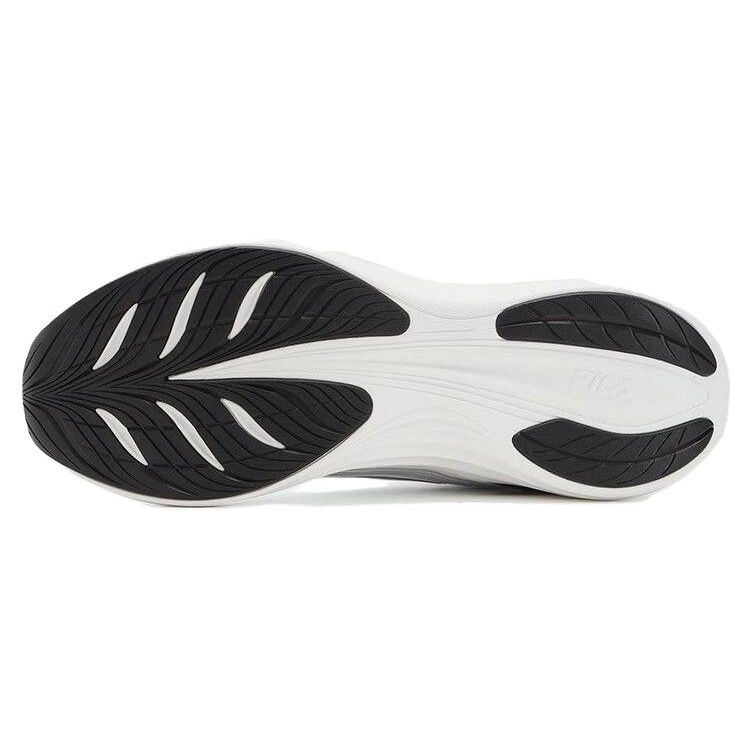 Fila Nuvole Evo Lightweight Comfortable Fabric Low-Top Running Shoes Men Sneakers Black White A12M331112FBB