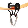 Pulley for Slider Slack Lines Steel Slider Rope Pulley 5 Rollers Strong Load Bearing Training Supplies Sturdy Pulley