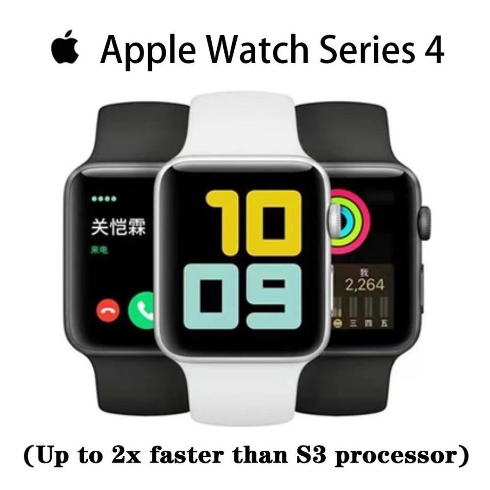 Έξυπνο ρολόι Apple Watch Series 4, Ασημί, 40 mm, Κάσα Αλουμινίου