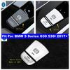Fit For BMW 5 Series G30 530I 2017 -  Electrical Park Handbrake P Stalls / Auto Hold Button Cover Trim Interior Accessories