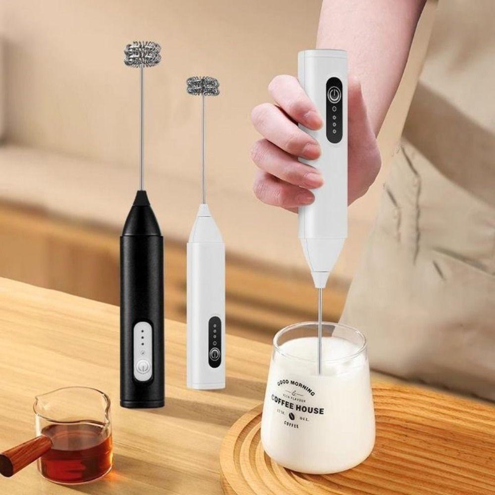 Electric Coffee Blender Three Speeds Cream Beater New Immersion Blender Espresso Tools