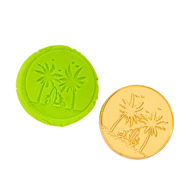 Seal Wax Stamps Head Crafts Decoration Scenery Picture For DIY Scrapbooking Bird Pattern Envelope Invitation Gifts Brass Copper