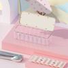 Transparent Chopstick Organizer with Drain Tray Multifunction Dinnerware Holder Plastic Chopstick Box For Utensils Drawer Spoons