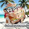 Custom Name Personalized DRAGON BALL Print Umbrella, Auto Open Close, 8‑Rib Sturdy Frame, Commute Camping Hiking Use, Birthday Gift