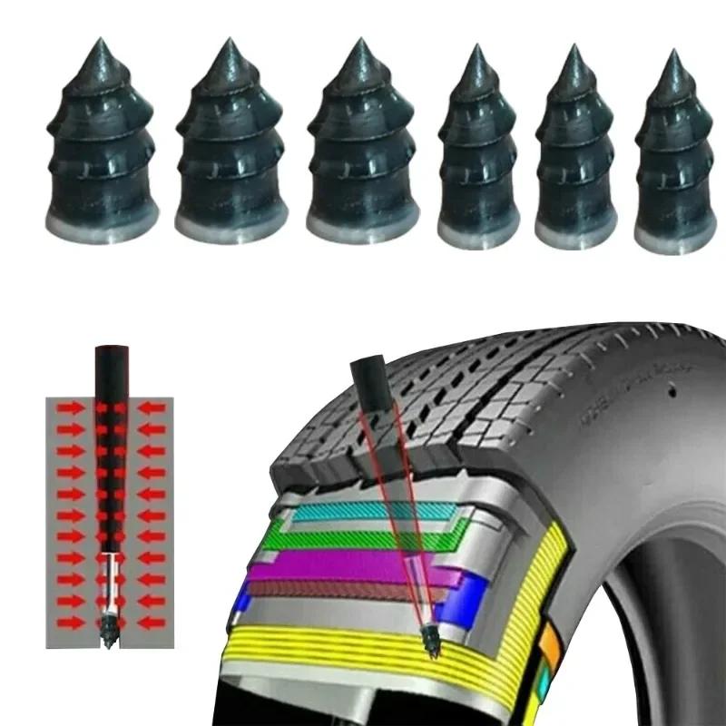 Car Tire Repair Glue Nail Motorcycle Vacuum Tyre Repair Nails Truck Scooter Bike Tire Puncture Repair Tools Rubber Metal Nails