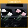 Unique White Cloud Decorative Aromatherapy Clip For Car Air Vent