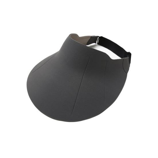 

Children Hat Seamless Hollow Top Design Full Face Sun Protection Hat Adjustable Head Circumference Breathable Summer Cap темно-серого
