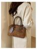 Herbst 2025 Damen-Schultertasche im koreanischen Retro-Stil mit großem Fassungsvermögen