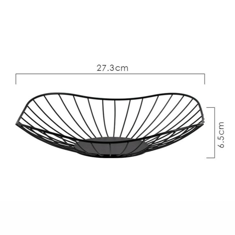 

Simple Fruit Trays Nordic Living Room Coffee Table Fruit Plate Restaurant Snack Storage Basket Creative Home Decoration Bowls