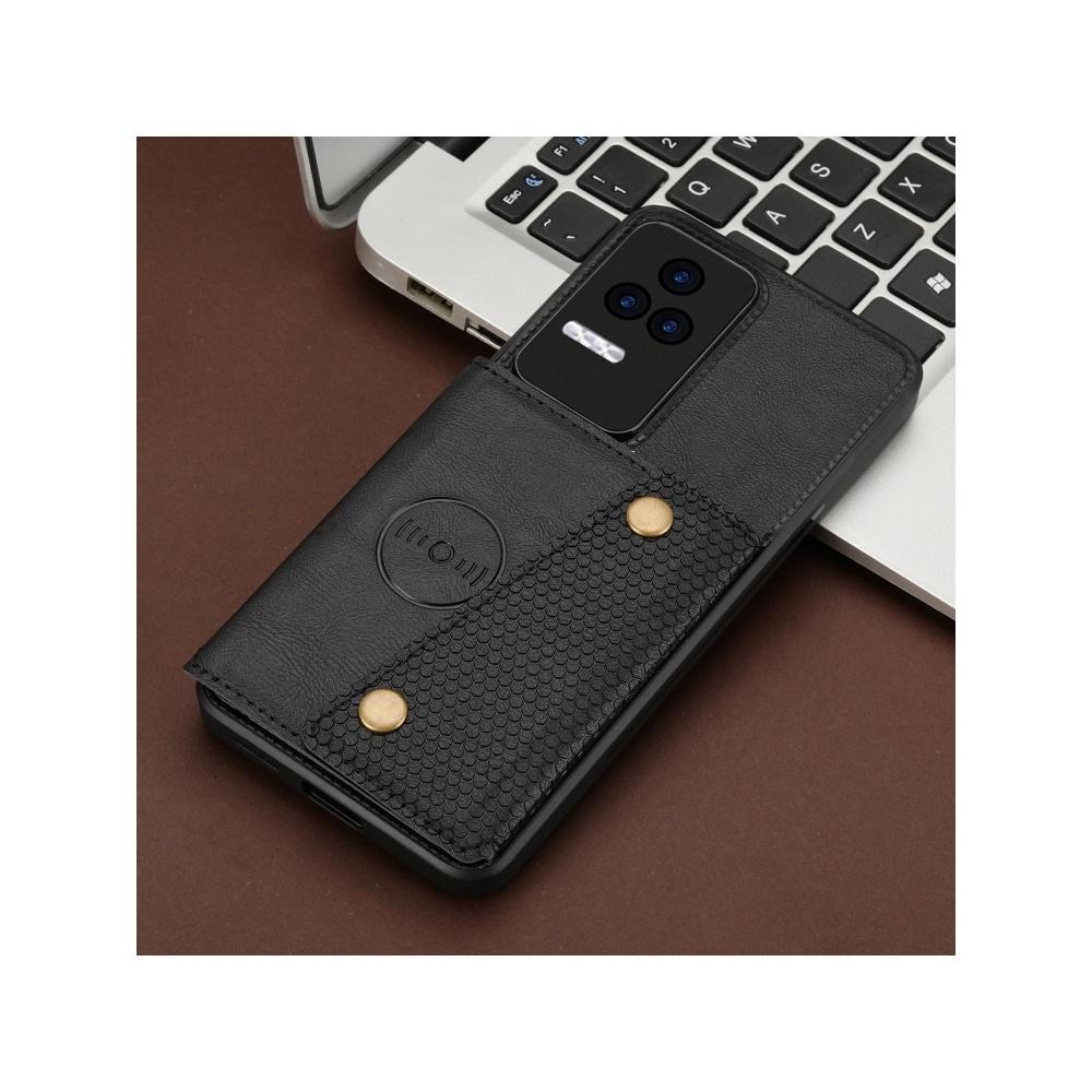 For Redmi A3 A4 10 Prime 10X 11 12 12R 13 13C 14C 15 15A 15C K40 K40S K50 K50i Plus Pro 4G 5G Case Card Slot Shockproof Cover Magnetic Car Mount