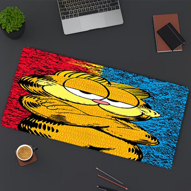Garfield Print Mouse Pad, for Keyboard Pad Laptop PC Mat for Office Home Use, Desk Decor, Perfect Birthday Gift for Gamers