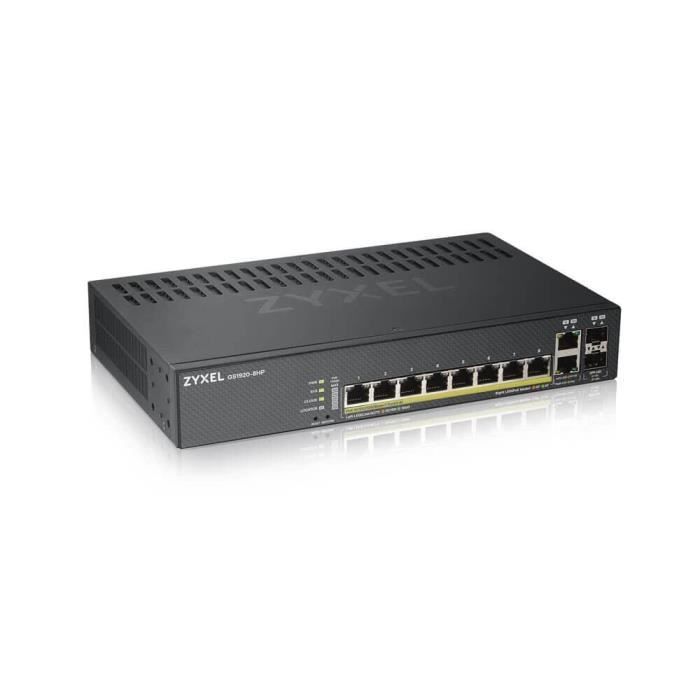 ZYXEL Commutateur 10 Port Smart Managed Gigabit Switch 8x