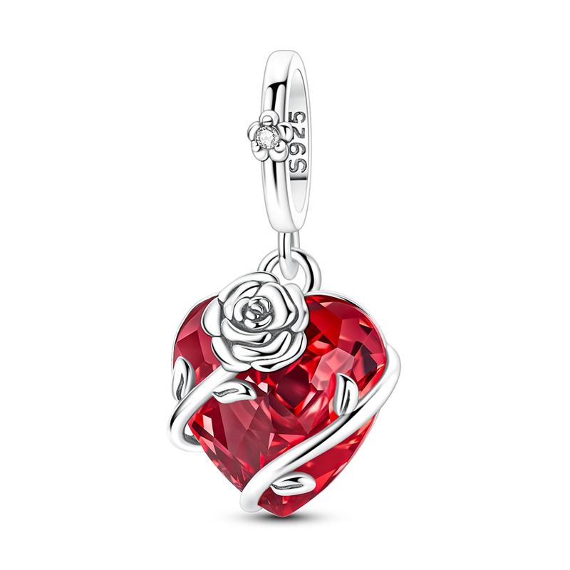 925 Silver Charms Beads Passport Dog Shoes Dangle Fit Bracelet Women Jewelry Gift DIY